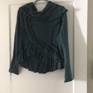 Green Sweater from Anthropologie